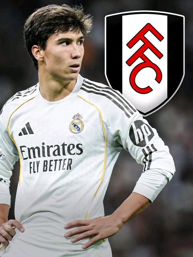 Rabiu94's tweet photo. Summary:

🚨 Fulham are preparing a bid for Gonzalo García, but Real Madrid want to keep future control of the striker. José Mourinho's approval will be key in deciding the youngster's future. ⚪️✨ https://t.co/bvdNSWvaB9