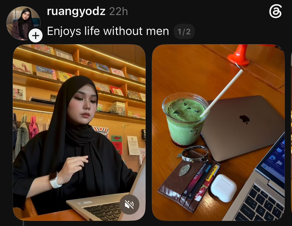 BendiTheBagak's tweet photo. Perempuan be like “we don’t need men” tapi still sebut men. Nak minum matcha latte pun kena sebut men.

Memang male-centred betul. https://t.co/k6k3Ddz5GO