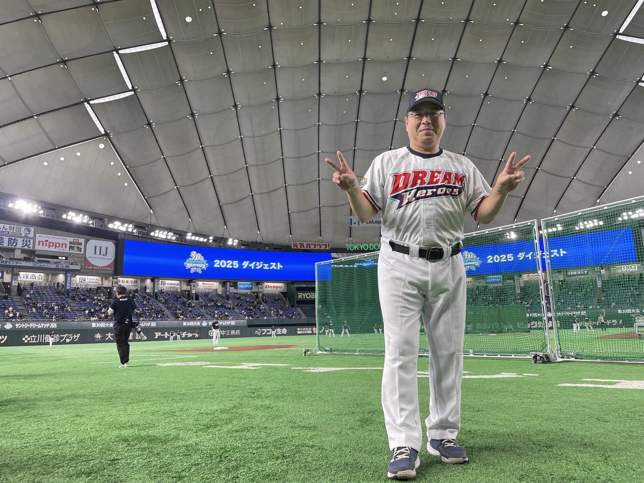 【サマーセール中】サントリードリームマッチ 2024 ユニフォーム バース 44 ラッキー真中さん【公式】 on X: 