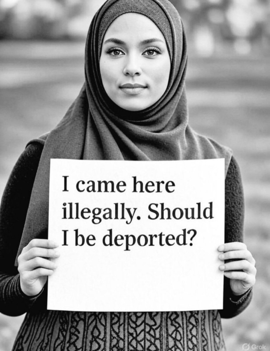 MelGibso1's tweet photo. Should Muslims deport themselves back to Muslim countries if they don’t like living in America ??

A. YES
B. NO https://t.co/I4eQk7ljD3