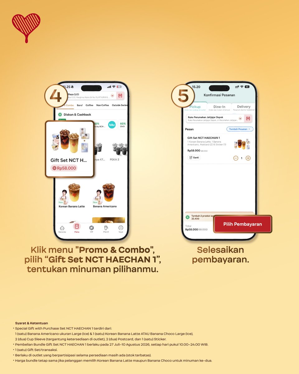 Kopikenangan_ID's tweet photo. [Updated Notice] Kopken Holic, ini cara terbaru untuk dapatkan Special Gift with Purchase Set mulai tanggal 27 Juli 2026 ⚠️

SWIPE sampai habis dan pastikan kamu udah download aplikasi Kopi Kenangan. Special Gift with Purchase Set sudah bisa dibeli sejak pukul 10.00 WIB ya!

Share postingan ini ke temen ngopi kamu 🥳

#KopiKenangan
#KopiKenanganxNCTHAECHAN