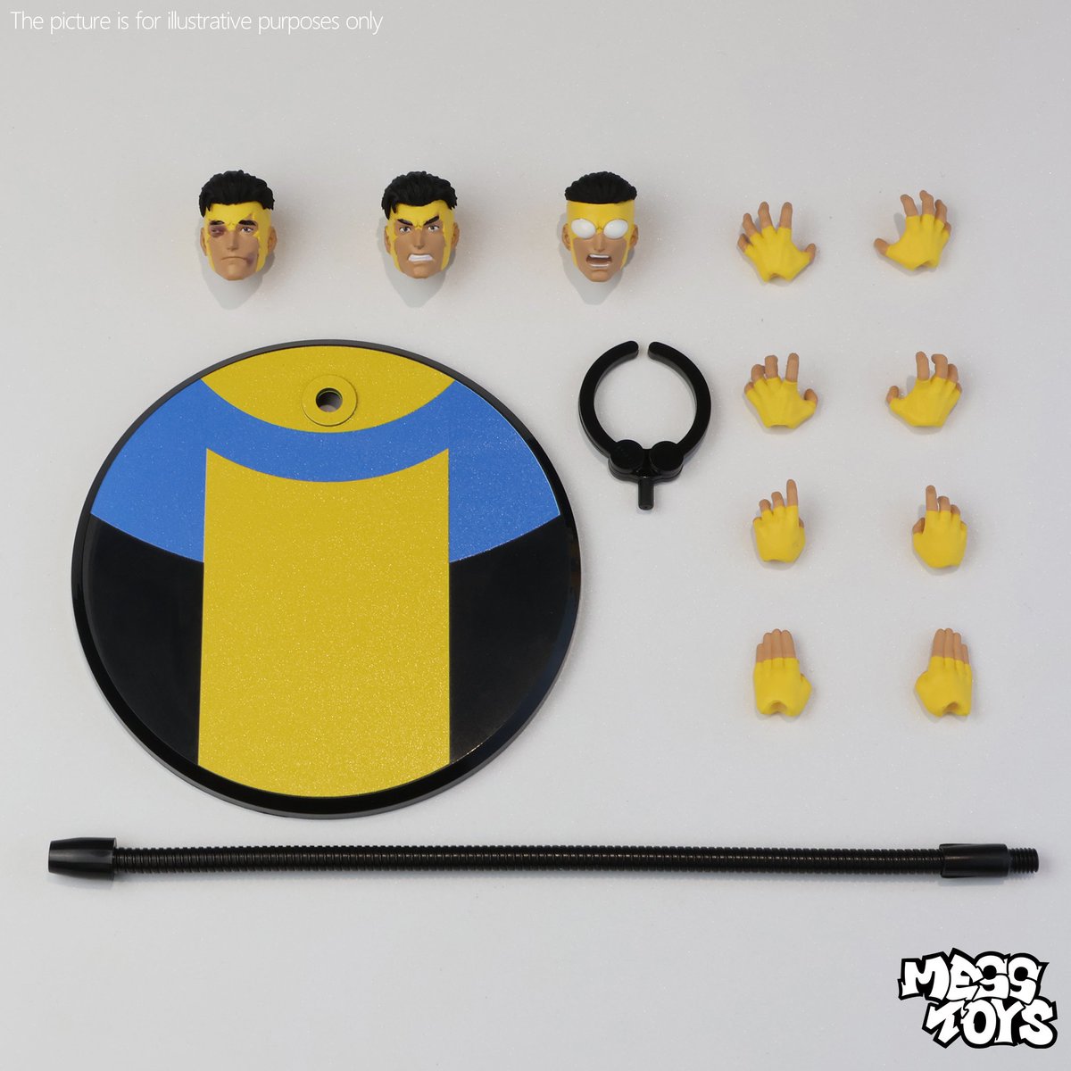 Mess_Toys's tweet photo. MESS TOYS - UNBREAKABLE will be available in Oct.

Height: about 160mm
Material: PVC, ABS, POK

#MESSTOYS #invincible  #Mark https://t.co/3uRKfNqFUx