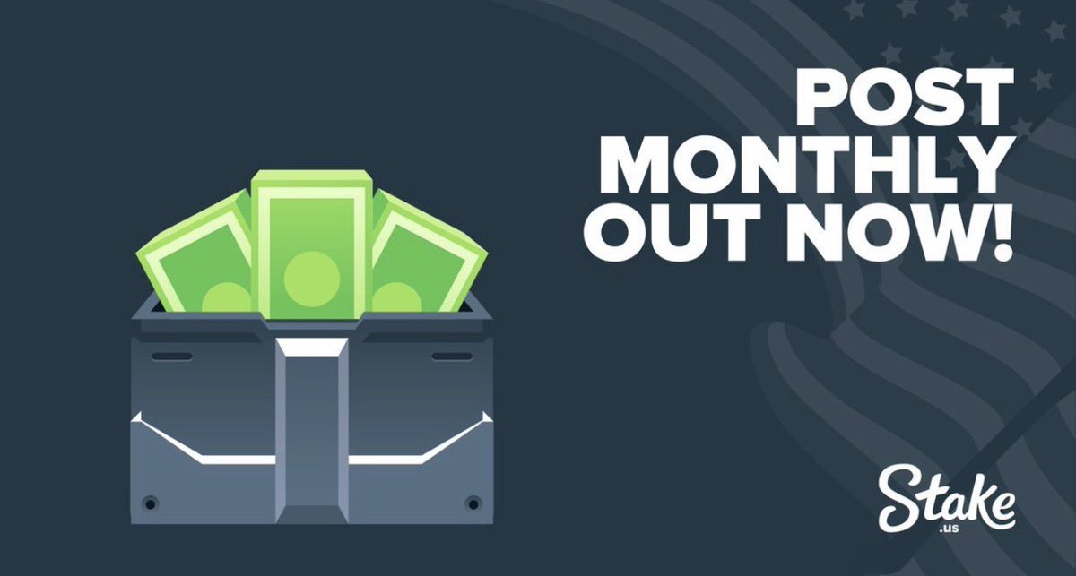FreeCasinoCode's tweet photo. July Post Monthly is getting out Update! π
Are you ready for the Stake July Post Monthly Bonus? π₯π°
Claim free promo codes here: https://t.co/R2oFxiHuUG
Like & Drop Your Stake Username in the comments π
#Stake #StakeBonus #Crypto #PostMonthly #Bonus https://t.co/yo0CEbIzXA