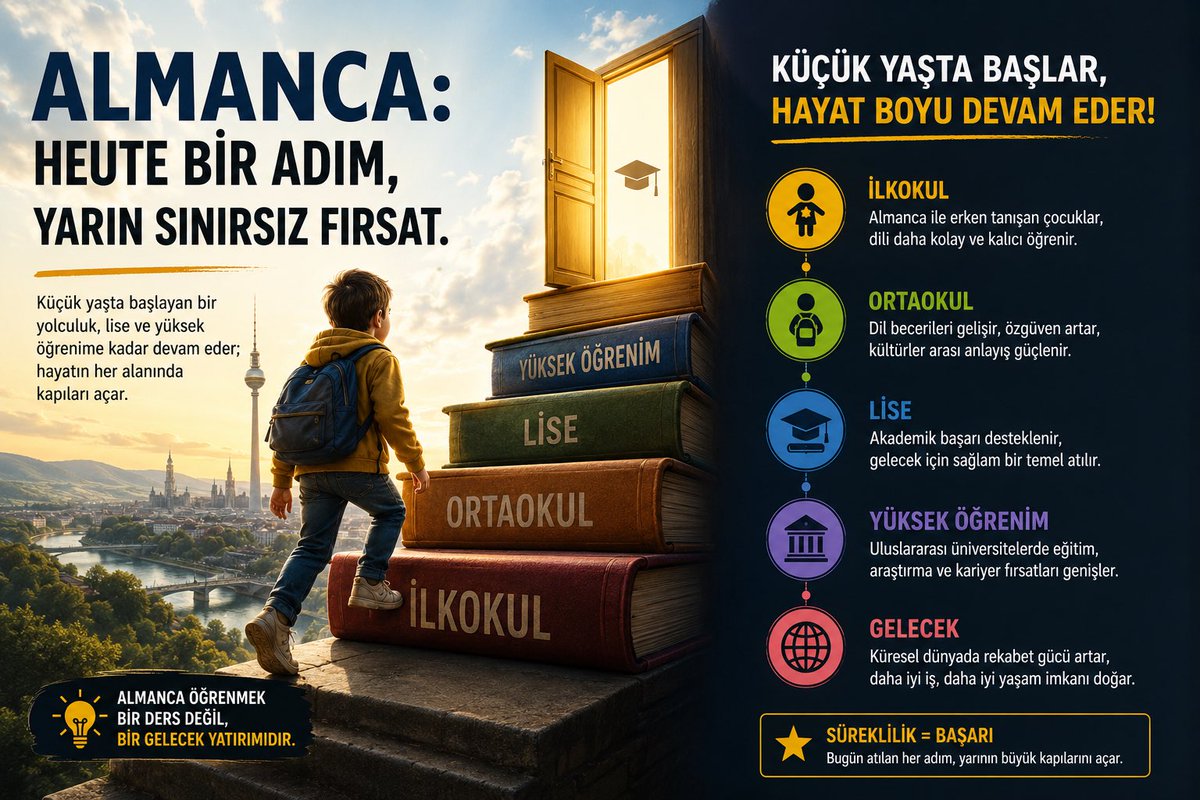 Sila224322Sila's tweet photo. #AlmancaYenidenLisede
@Yusuf__Tekin @meb_ttkb 
Sayın Bakanım 

“Almanca eğitimi kesintiye uğramasın; öğrencilerin emeği boşa gitmesin.” https://t.co/R6nDtpRMj2