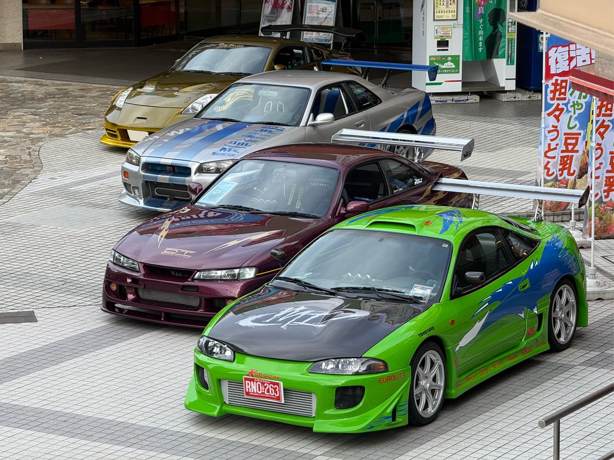 syu____31's tweet photo. 熊谷ニットーモールに展示させていただきましたっ✨

#ワイルドスピード
#FastandFurious https://t.co/WgjTH8iqzX