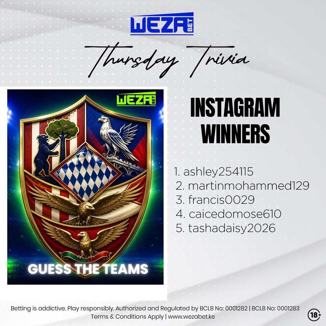 WezaBet tweet media