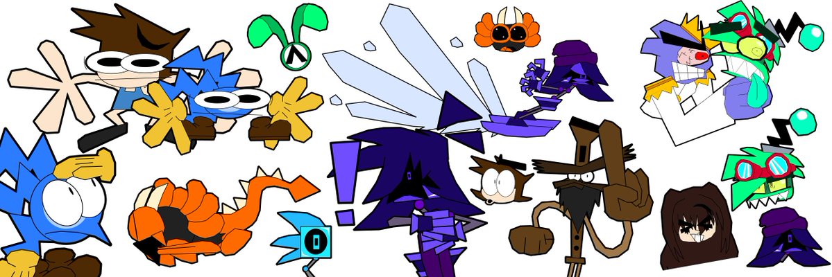 DrmikalPepper's tweet photo. Some Random BOLTY Doodles!!!

Characters: Bolty, Leo, Volcan, Zorgon, Blizzard, Skydrift, Flaro, Artemis And Gizmo

Ft Prince Sallius From Robot 32

#oc #ocart #DigitalArtist #DigitalArt #BOLTY #robot32 https://t.co/ACSqpVs0wb