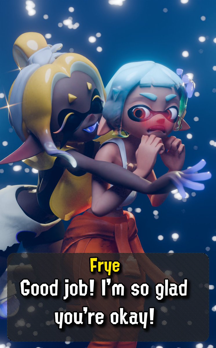 EuphoraEntropy's tweet photo. Tsundere/ yandere Shiver and big sis Frye make for a killer combo. My rendition of *those* scenes. No spoilers, of course😉
Spicy version on Patron (if it ever gets approved)

Frye/ Shiver by @LaZzAM90 
Agent 4 base by @bunnxarts 
#nsfwtwt  #SplatoonRaiders #SplatoonNSFW https://t.co/kvNiXnux9n
