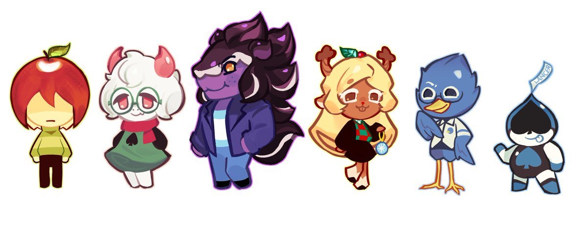 kuraruseiji's tweet photo. deltarune but cookie run (from my old acc) #deltarune #utdr I changed ralsei a little lol https://t.co/1sudbaHR8y