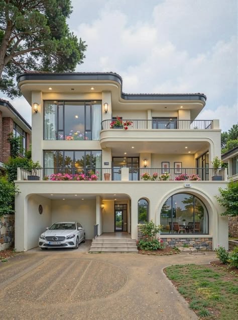 sanfe58's tweet photo. Three-story modern villa with curved balconies, glass rails, and blooming plantersproof that outdoor living can feel like a perpetual vacation
hRi https://t.co/6IBmfFulkU