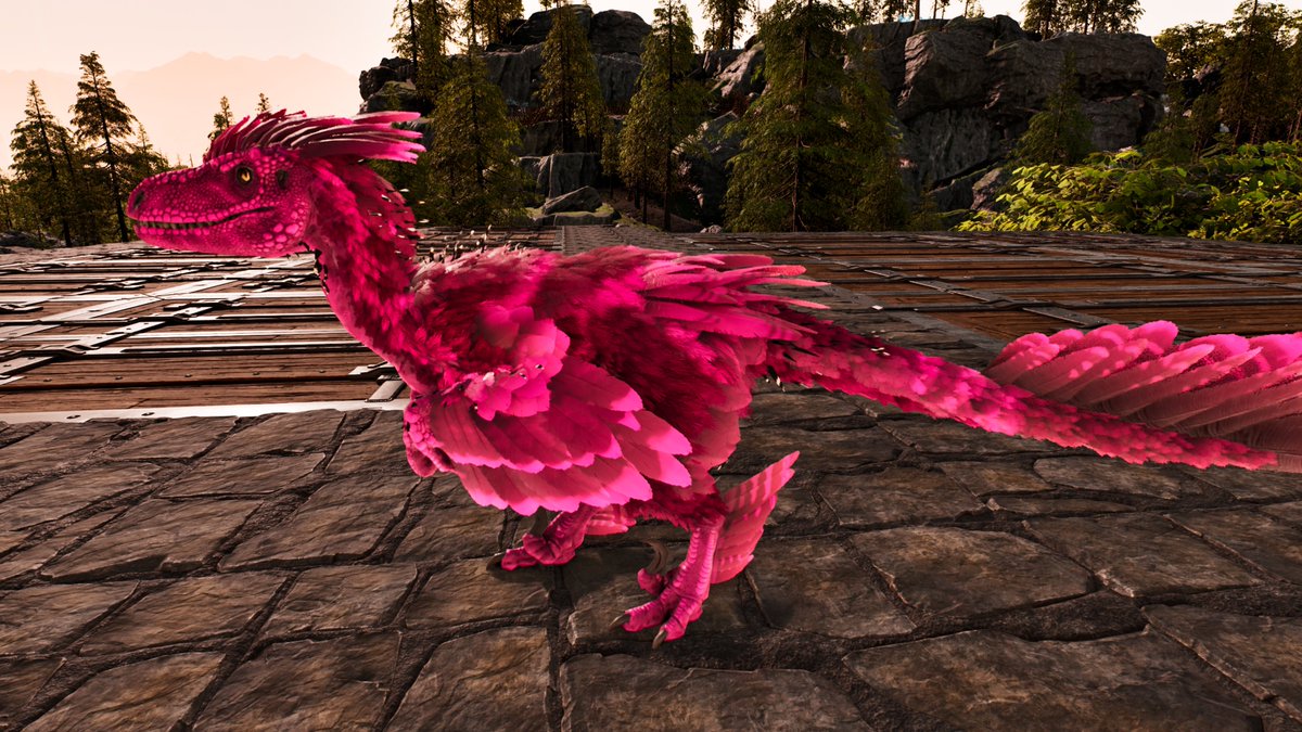 SR_ark_'s tweet photo. 〜#68 DeepPink～

統一デイノニクス4体目！

 #ASA
 #ARK
 #ARKSurvivalAscended https://t.co/hTJ1iRYRKr