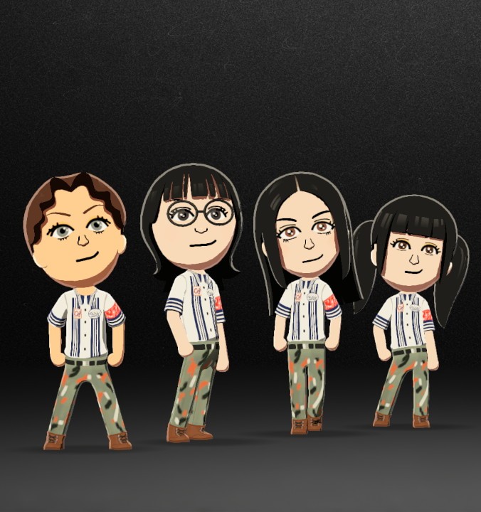 SEISHUNENG's tweet photo. 【 Oi AG! 】
이번 컨셉 옷도 그려서 완성! 재밌었다 항상 영감을 줘서 고마워! Oi!
#新しい学校のリーダーズ
#Tomodachi_Life https://t.co/1KbU3gSfsc