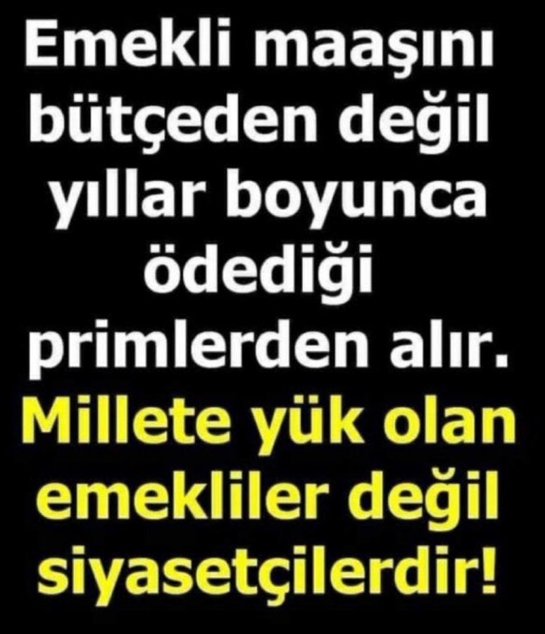 _karabasan___'s tweet photo. Emekliden
Akepe
Mehape
Cehape ye

Oy YOK 
#sefaletiçindeyaşıyoruz https://t.co/IhuGIkTNeZ