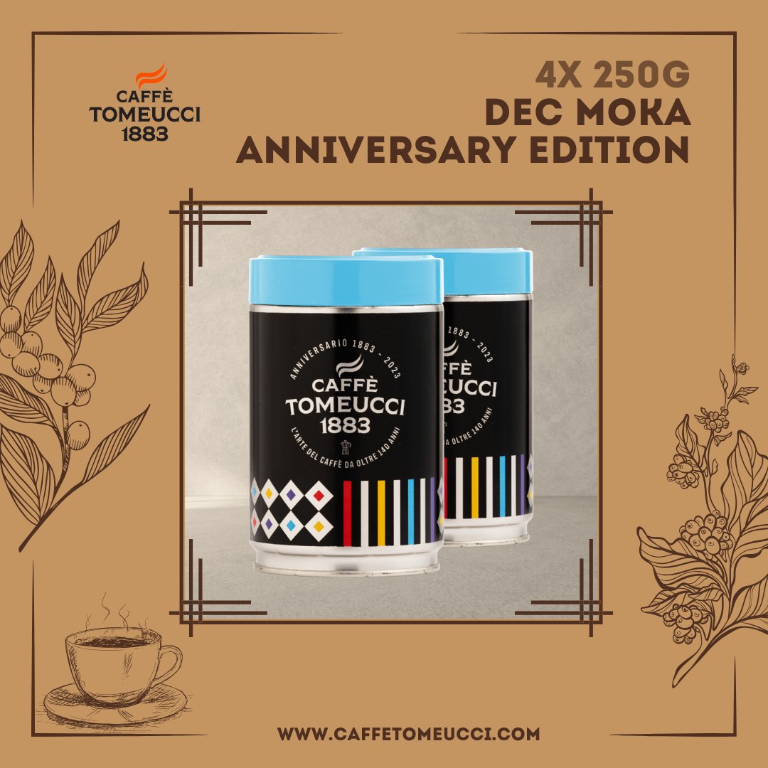 caffetomeucci's tweet photo. ⬇⬇🔥 4x 250g DEC MOKA Anniversary Edition 🔥⬇⬇
https://t.co/64h8USkjPr

☕ #CaffèTomeucci1883
🗺 Via della Stazione 9/11, Aprilia LT
📲 +39 06 92 70 40 37
🌐 https://t.co/BX6kapkMCo
📧 info@caffetomeucci.com

#caffe #caffè #espresso #cappuccino #bar #rome #italy https://t.co/MvFW3hoizP
