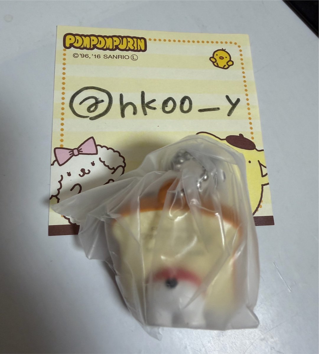 hk00___y's tweet photo. サンリオキャラクターズ　ガチャガチャ
しょくぱんず

譲　ポチャッコ
求　ポムポムプリン

郵送希望です https://t.co/BuYZyearko