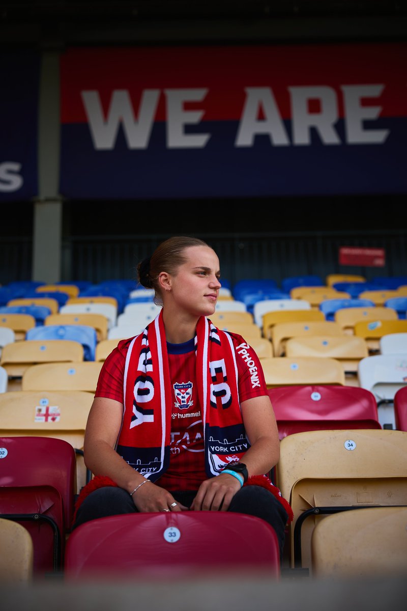 YorkCityWomen's tweet photo. We are delighted to welcome Fliss Jones back to the club 👏

Fliss returns from Huddersfield Town, after contributing to the team's promotion to the Northern Premier Division and a County Cup win.

We are delighted to have you back, Fliss ❤️💙

#YCLFC #MinsterBelles https://t.co/nfq4Mj8Nzg