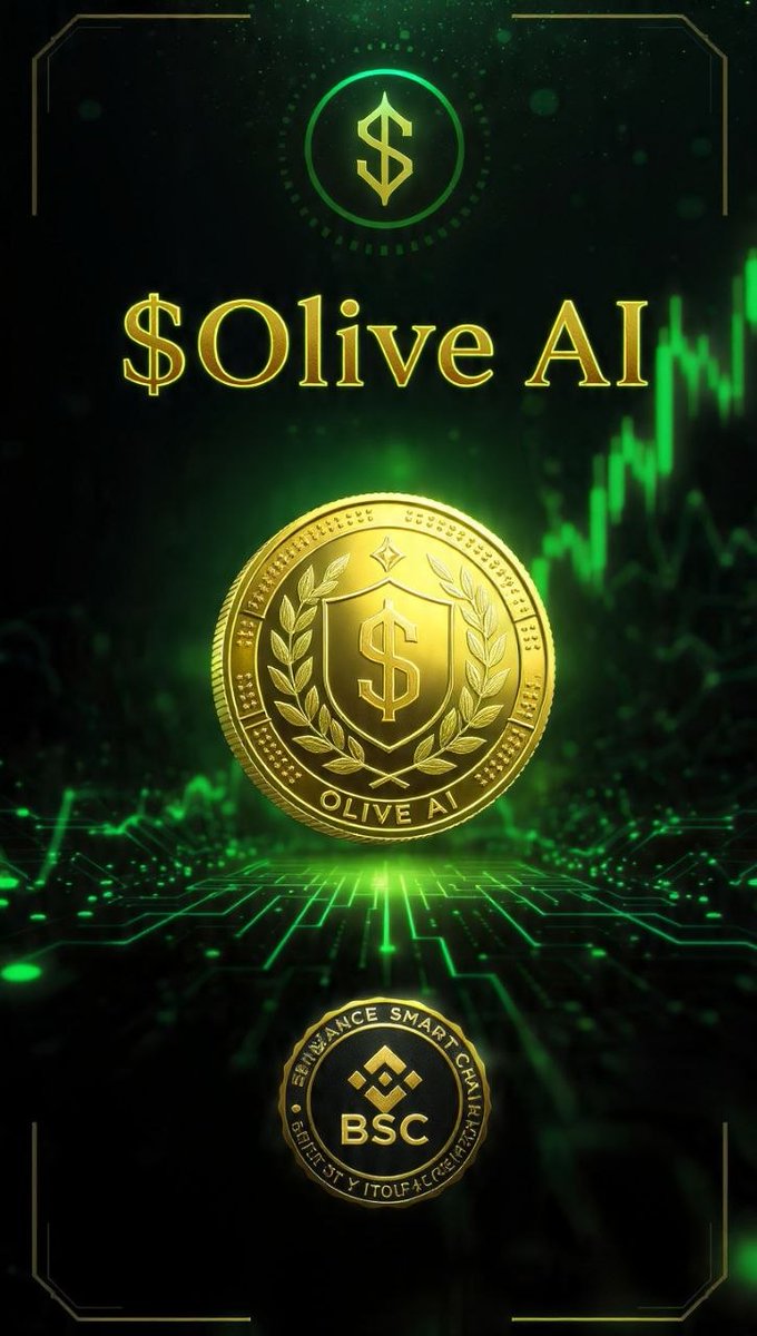 oliveaiprotocol's tweet photo. Gm Olive fam 🫒
New day. New candles. Same mission.
BSC is waking up and the gems are moving first. Low fees. Fast trades. Tiny market cap.
We’re early. We’re together. We’re Olive Ai.
Eyes on the prize.
CA: 0xf49e1651bbc174077ad1debddbfb3384e57647e1
#BNB #BSC #OliveAi https://t.co/bfukBiUq7T