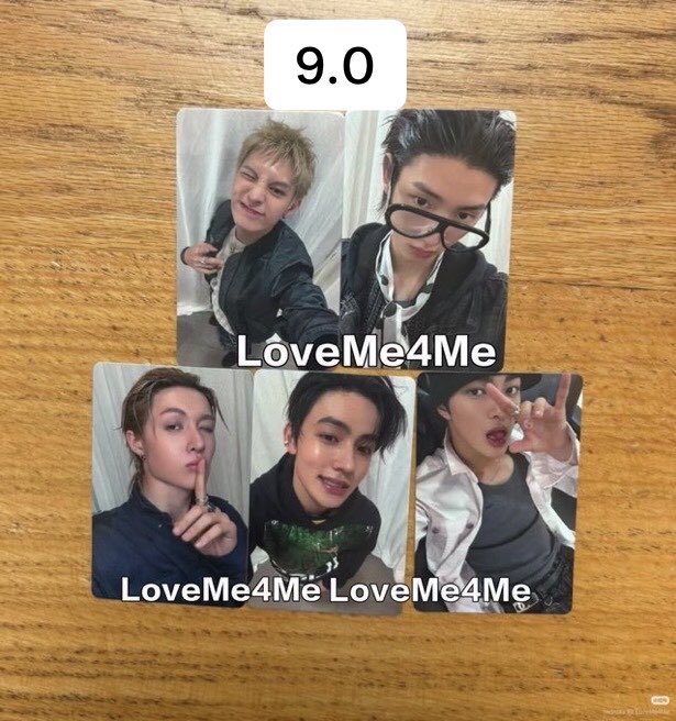 sellingproxy's tweet photo. WTS POCA PHOTOCARD GREENGREEN 코르티스 이즈위 럭드 YIZHIYU YZY LD LUCKYDRAW 5.0

• 1세트 OT5 9.0
⭕️sell⭕️
Poca only
1sets left 

cortis redred 사녹 사전녹화 엠카 건호 성현 주훈 james martin seonghyeon keonho juhoon 마틴 wts sell 포카 포토카드 unopened gg pob https://t.co/lsvdoQMEQ7
