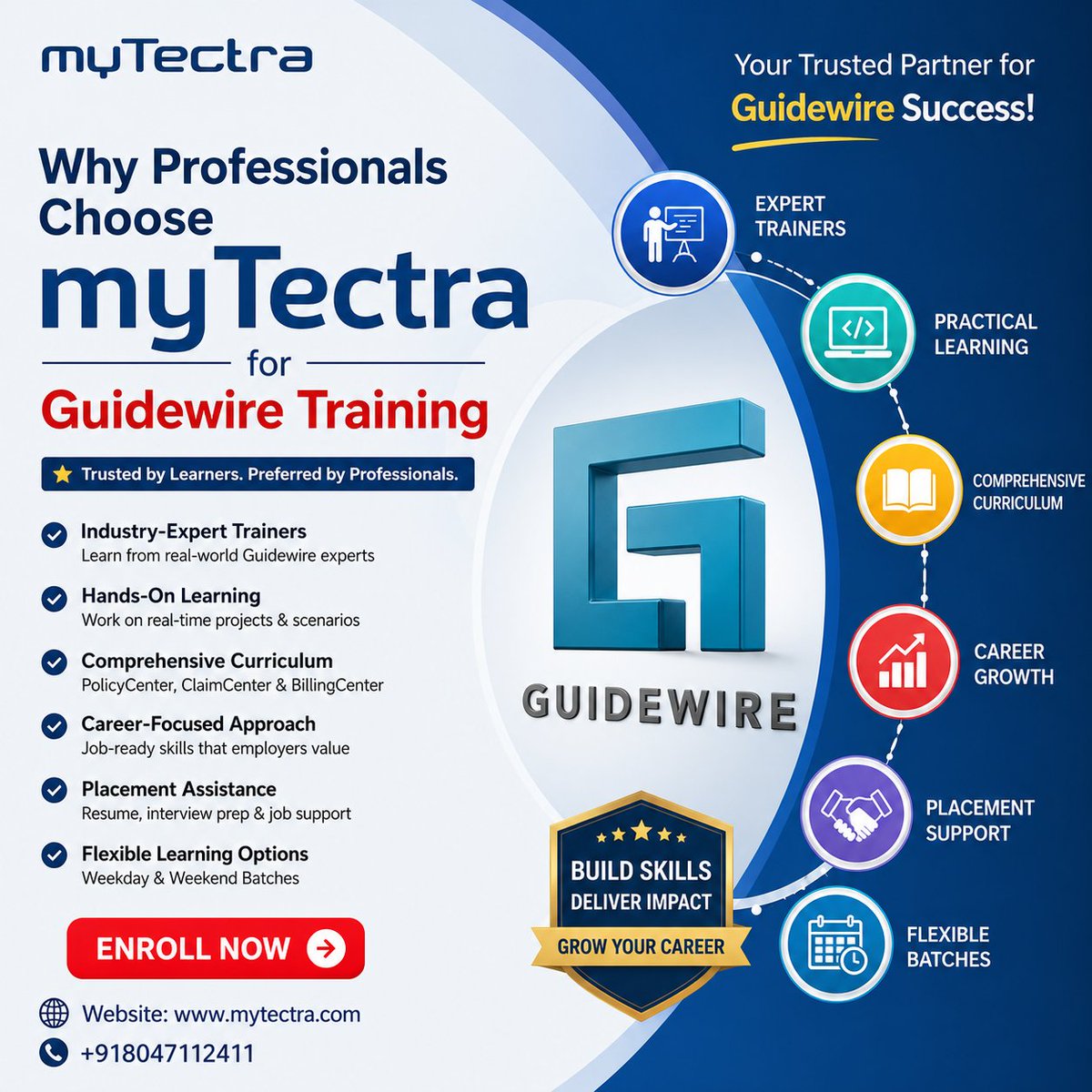 mytectra's tweet photo. Why do professionals choose myTectra for Guidewire Training? 🚀

🌐 Enroll Today: https://t.co/qdvTbUQUZK
📞 Call: +91 8047112411

#Guidewire #GuidewireTraining #InsuranceTech #CareerGrowth #ITTraining #Developer #myTectra https://t.co/fG8ZDT94hI