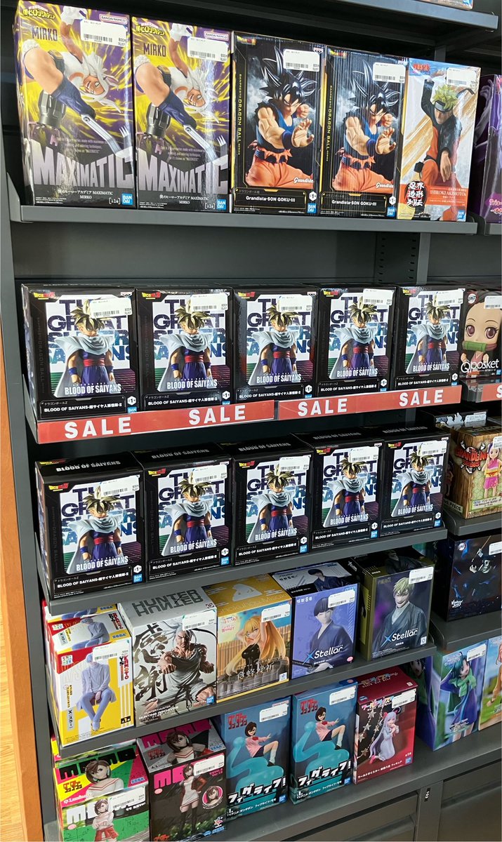 bookoff_moroe's tweet photo. フィギュアSALEコーナーに特価商品追加しました！

この機会に是非当店お立ち寄りください！

#フィギュア https://t.co/pp73iD6N9A