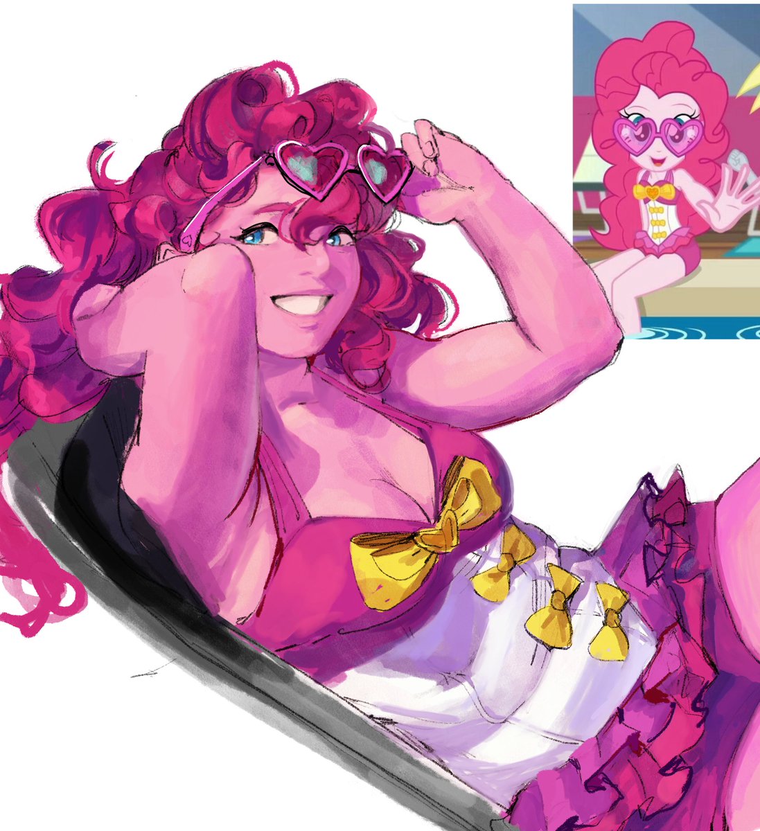 tmstailbraid's tweet photo. pinkie study https://t.co/df4kUzSIDF