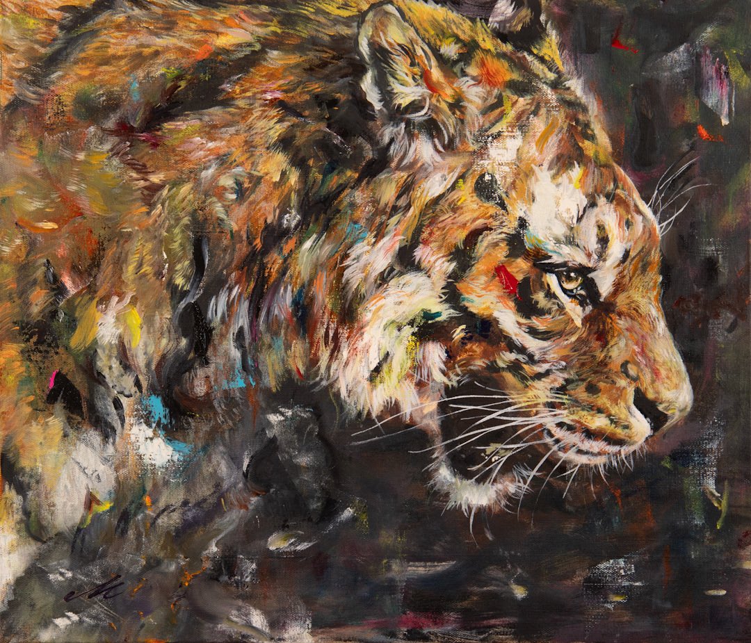 miraiworld333's tweet photo. 新作の虎さんのプロセス🐅 https://t.co/Rqh6CMiwU3