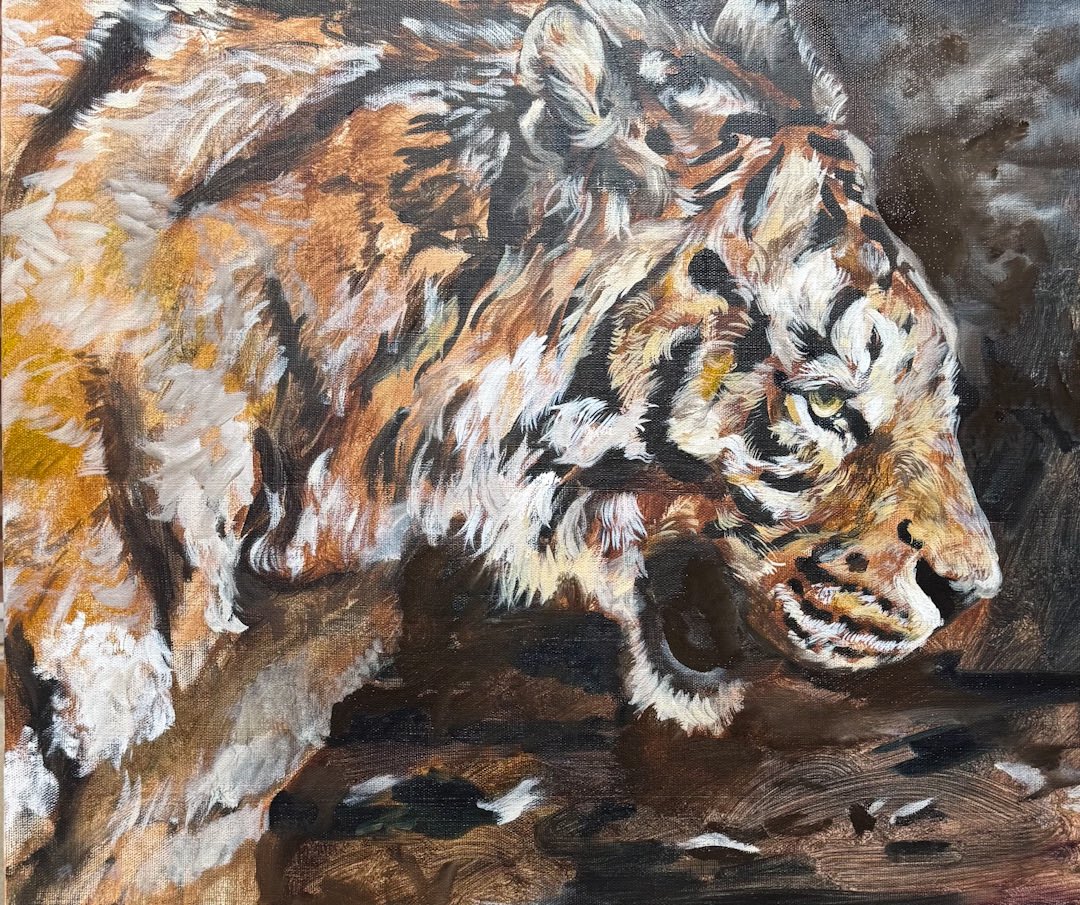 miraiworld333's tweet photo. 新作の虎さんのプロセス🐅 https://t.co/Rqh6CMiwU3