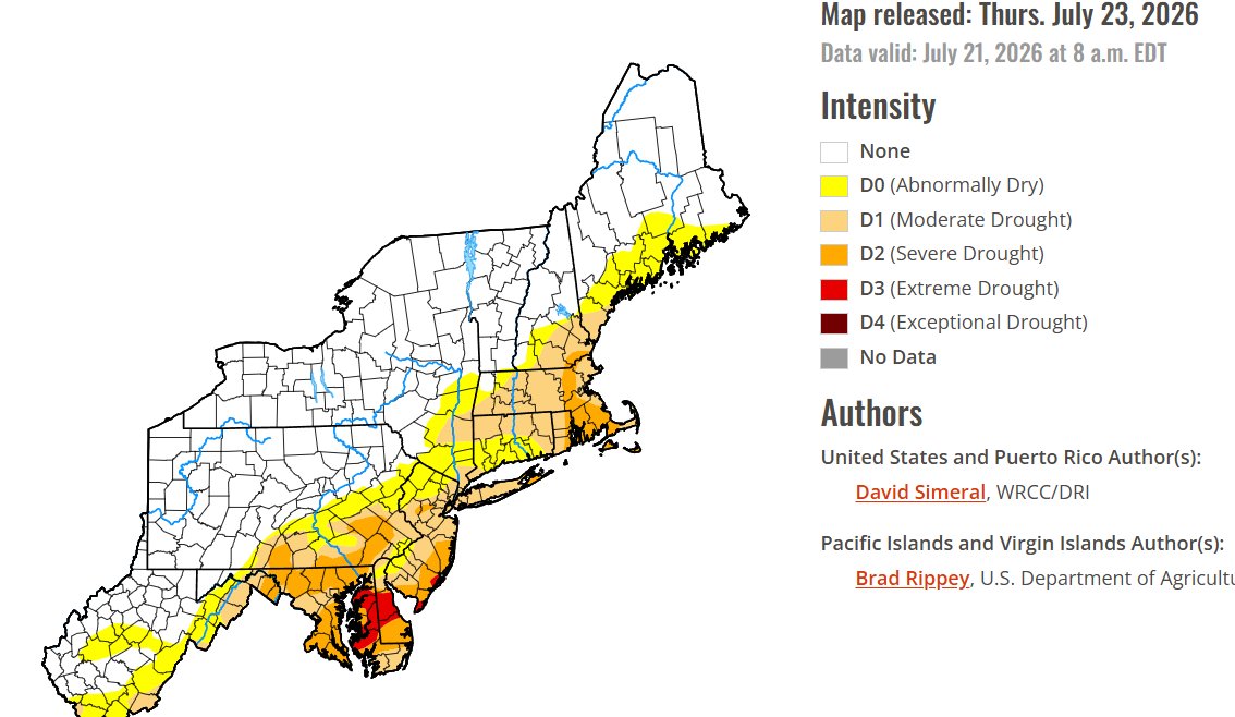 JimCantore's tweet photo. Rainfall should be plentiful with developing closed low into the northeast.  Midweek (tue-thu) is the sweet spot for this event.   Should continue to chip away nicely at leftover drought from NJ northward.  Sadly it is with a FLASH FLOODING risk.  Expect flood watches at some point here.
@PivotalWeather @weathermodels_