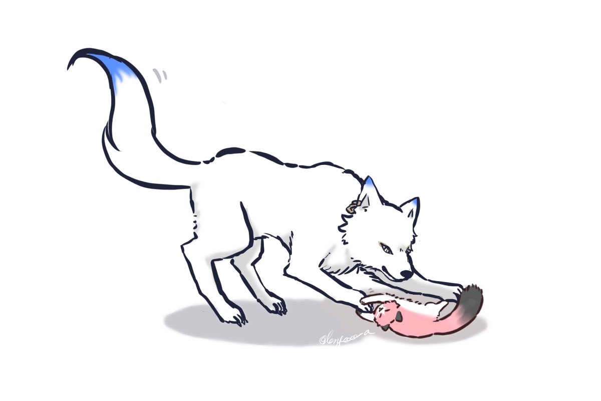 lengeeee_a's tweet photo. 🐈🦖と🐕🐺のじゃれ合いまとめ
⚠︎︎擬獣化 https://t.co/o3DPOvGixK