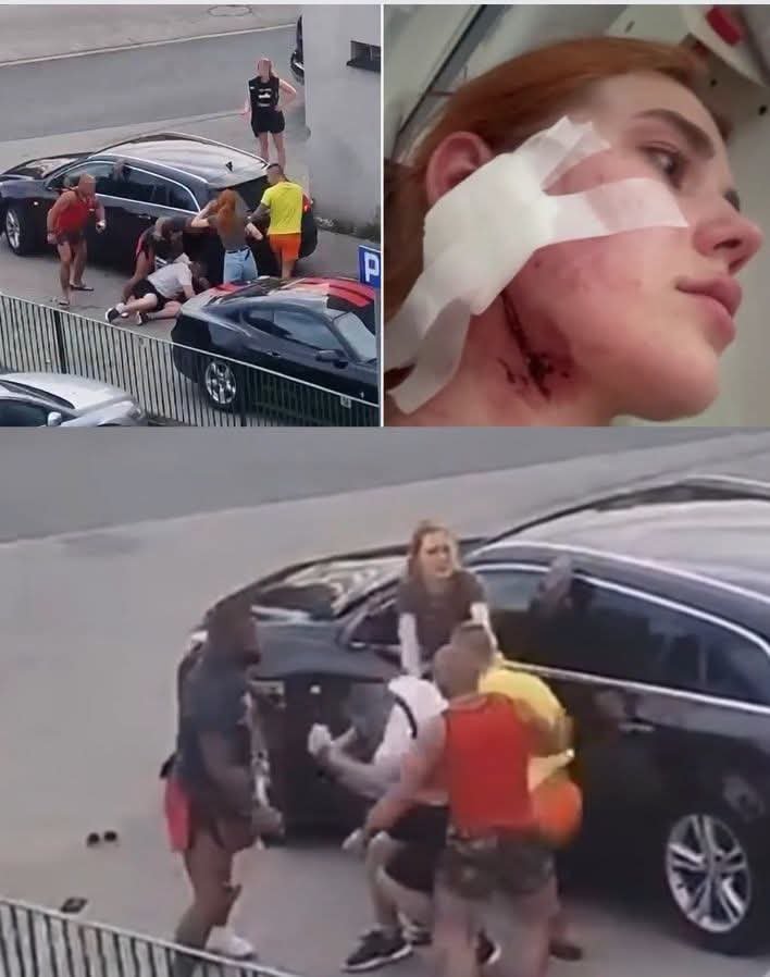 WaldemarRomano2's tweet photo. Dokąd Polacy zmierzają?
Wczoraj we Wrocławiu, na Zakrzowie, w biały dzień, przy Żabce, trzech patoli skatowało młodą parę. Nastię i Maksyma. Za to, że mają ukraiński akcent i że kobieta ośmieliła się zwrócić im uwagę, że wepchnęli się do kolejki.

Trzech tępych, agresywnych zwyrodnialców.  Biją faceta pięściami i kopią po głowie, gdy leży na ziemi. Dziewczynę, która próbuje bronić chłopaka, walą w twarz, rozrywają jej ucho, porażają paralizatorem. Ona cała we krwi, oboje z podejrzeniem wstrząśnienia mózgu. A wokół… cisza. Nikt nie reaguje.

To nie są „młodzi ludzie, którzy się posprzeczali”. To patologia , która jedyne, co potrafi, to bić tych, którzy nie wyglądają i nie mówią jak oni. Bo „zaciągają”. Bo są z Ukrainy. Bo nie spodobali się bandziorom.

Ile jeszcze takich historii musimy zobaczyć, zanim w końcu przestaniemy udawać, że to „incydenty”? Ile razy jeszcze ktoś z pustką w głowie będzie mógł bezkarnie kopać leżącego człowieka na oczach ludzi?

Do wszystkich „obrońców kultury” i „nie wtrącajmy się”: jak następnym razem będziecie tłumaczyć, że „to tylko kolejka”, to przypomnijcie sobie rozdarte ucho Nastii i rozbitą głowę Maksyma.
Patologia nie zasługuje na zrozumienie. Zasługuje na konsekwencje.
- Jacek Fogiel