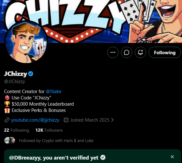 DBreeazyy's tweet photo. @JJChizzy @Stake Stake: DBreeazyy https://t.co/JP7vjrtOrB