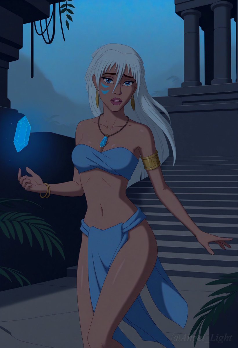 AcervoCharts's tweet photo. Fãs estão pedindo Zendaya como Princesa Kida em um possível live-action de Atlantis. https://t.co/zmf0PlSgg3