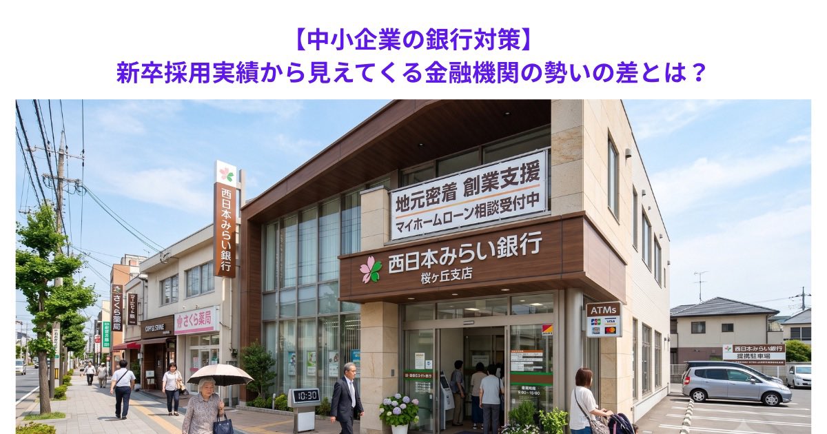 nkitade6's tweet photo. 【中小企業の銀行対策】新卒採用実績から見えてくる金融機関の勢いの差とは？　こちらからどうぞ→https://t.co/Nqn3c2oFTF https://t.co/R3nxIysJZj