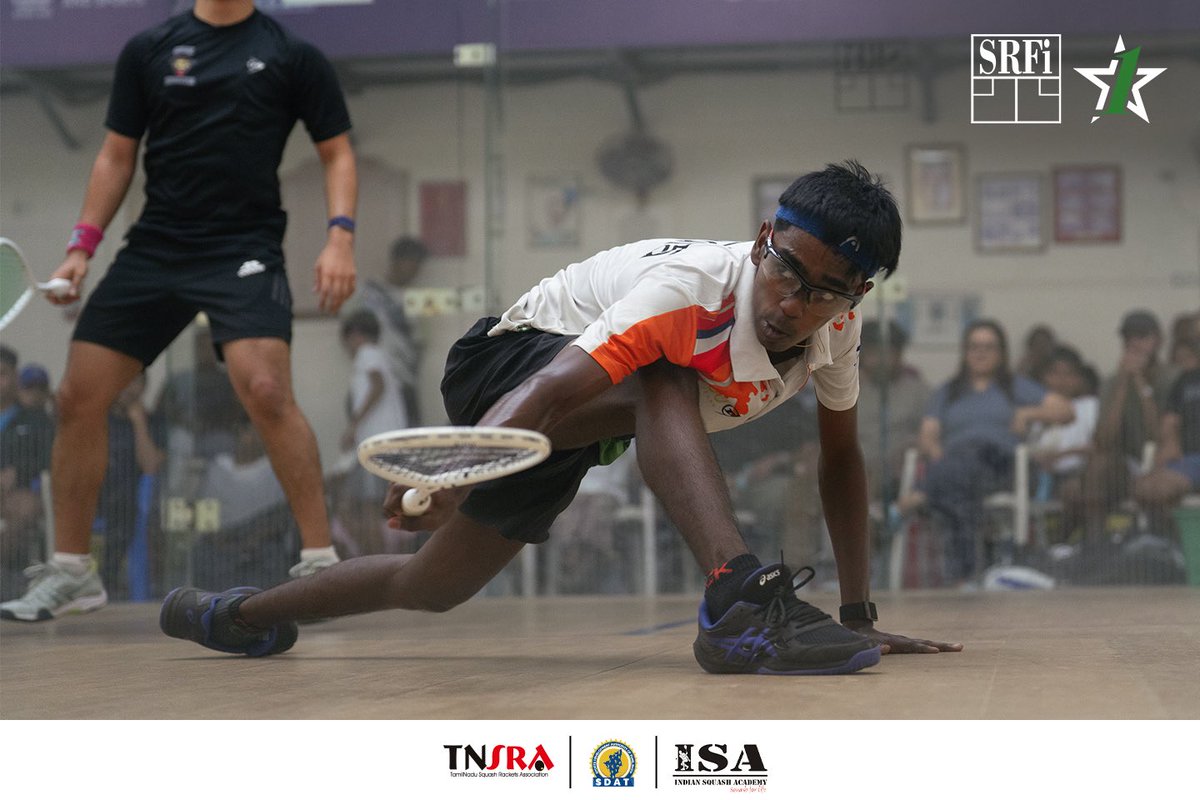 indiasquash's tweet photo. On court at the Tamil Nadu State
Championship 2026. 📸

#IndianSquash #Squash #SRFI
#TamilNaduStateChampionships https://t.co/9nPYjdVVgE