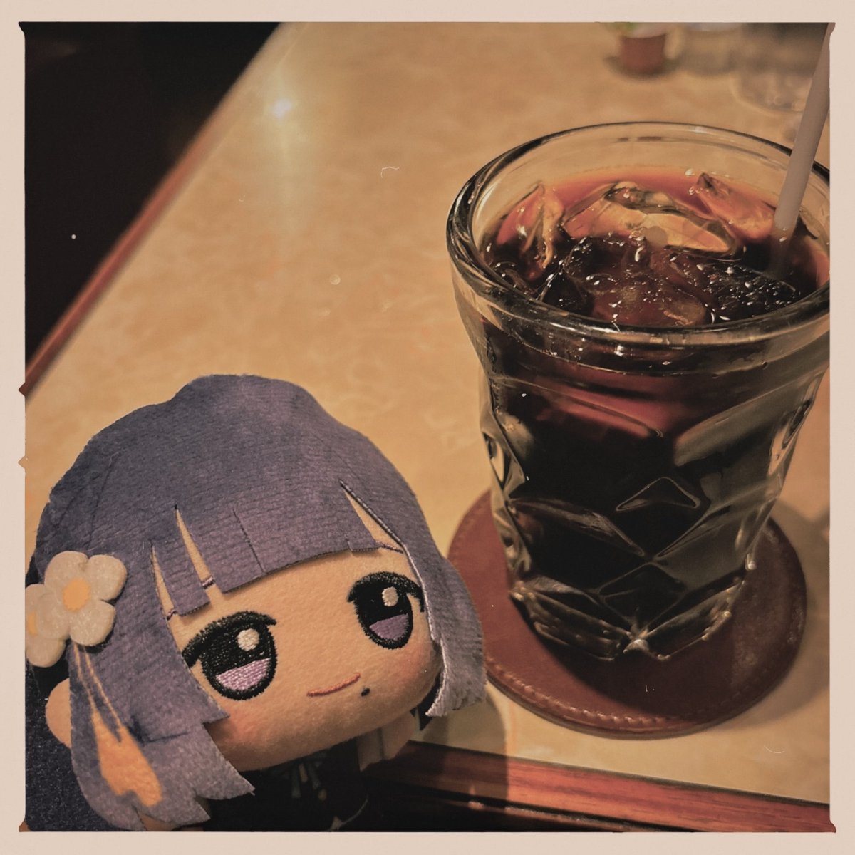 hatamisu_days's tweet photo. 喫茶店でひと休みです
#初星学園ぬいぬい部 https://t.co/eipgFQ1b1T