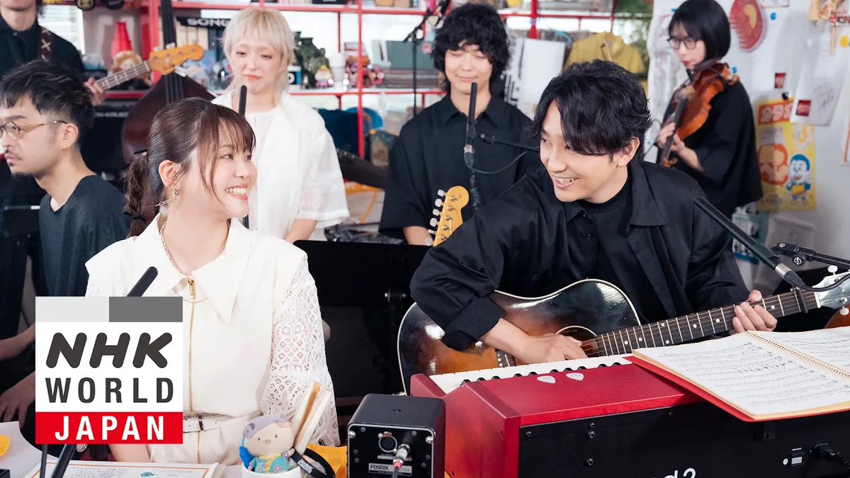 IKIMONOofficial's tweet photo. ＼ パフォーマンス映像公開 ／

いきものがかり「さよならララ」
（オリジナルTVアニメ「さよならララ」オープニングテーマ）

NHK「tiny desk concerts JAPAN」で披露した
パフォーマンス映像（フルバージョン）が
YouTubeでもお楽しみいただけます♫

こちらもあわせてご覧ください🙌

IKIMONOGAKARI "Goodbye Lara"
- tiny desk concerts JAPAN
https://t.co/XEFoFCQtK3

#いきものがかり #tinydeskconcertsJAPAN 
#さよならララ #GoodbyeLara