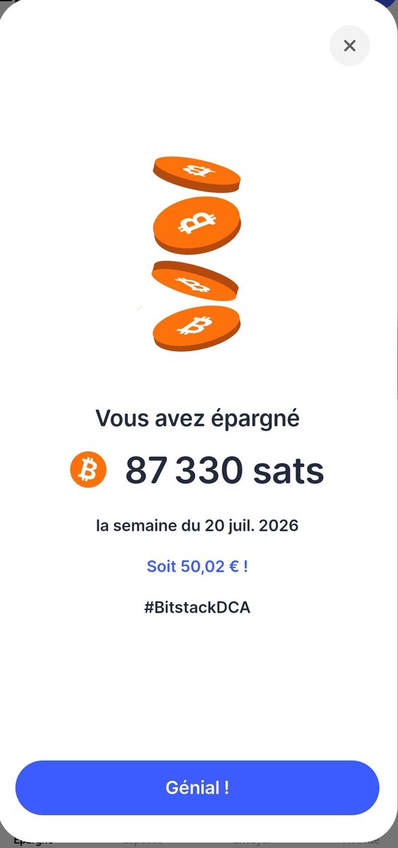 cryptomaniens's tweet photo. @bitstack #BitstackDCA https://t.co/tay34YywLL
