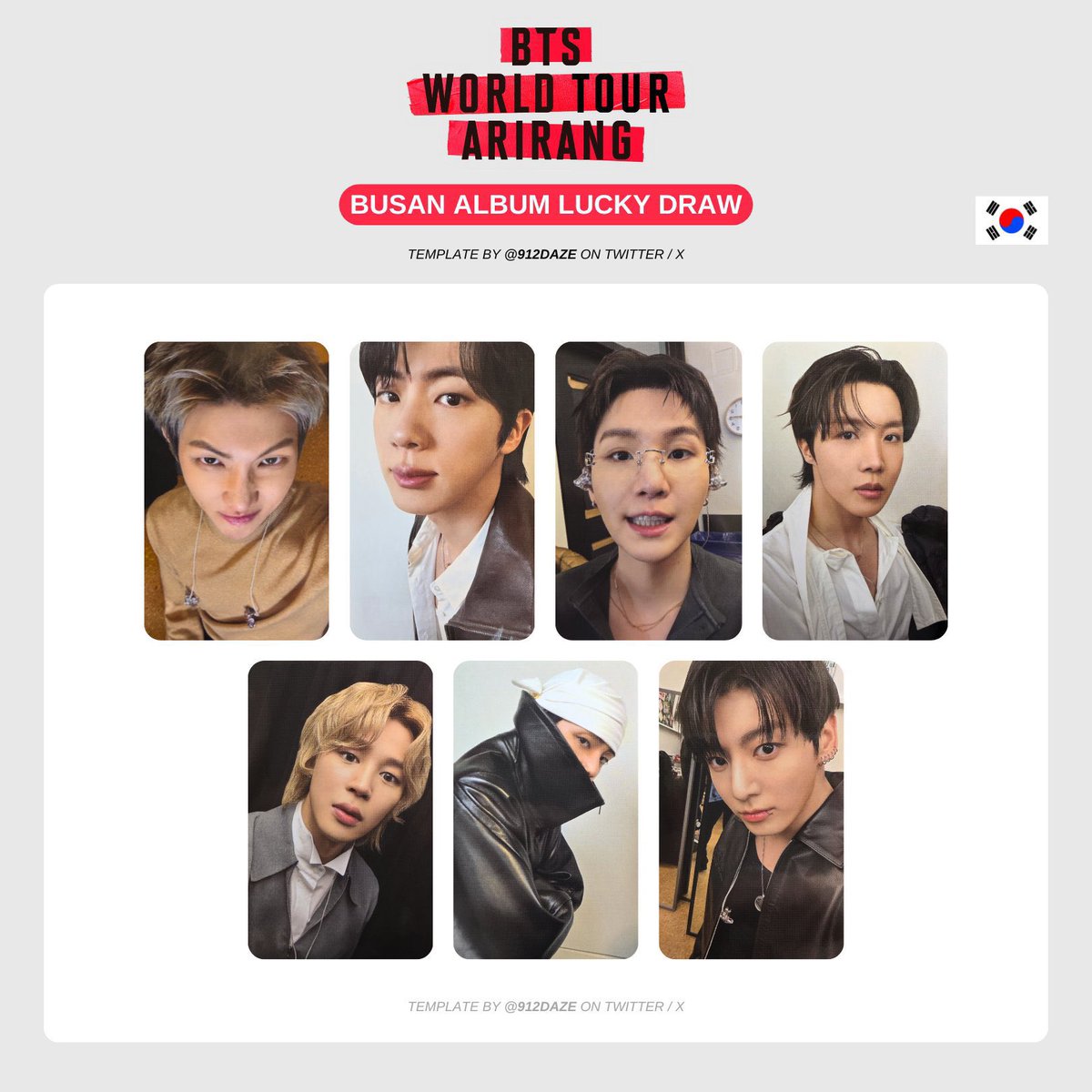 _Kookieeee_'s tweet photo. WTS

✨ Arirang Busan Lucky Draw Photocards ✨ 

💸₱ 1,100 each 

✅V+Jhope
✅Rm+Yoongi
✅Jimin+Jin

(50% DP to secure/remaining bal until Aug. 12, 2026)

Reply Mine + Member

Eta: September

-Must take atleast 4 members to push through! 

Tags bangtan army bts ph pc wtb lfb lfs https://t.co/qN94TUQSCB