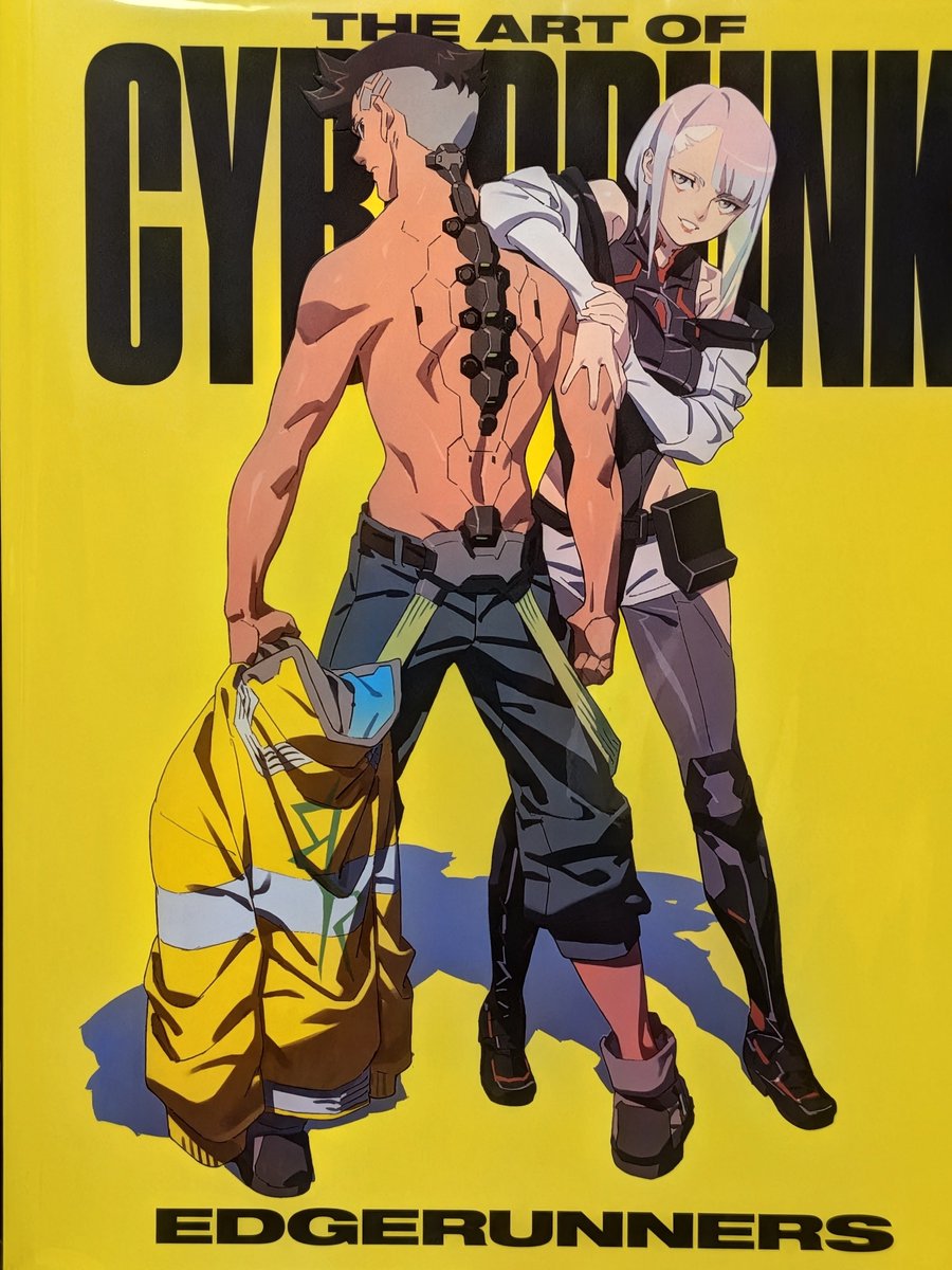 tunekasu's tweet photo. エッジランナーズのアートブック届いた
参考書より分厚くてほーりーしっと https://t.co/e7NGbPV4cQ