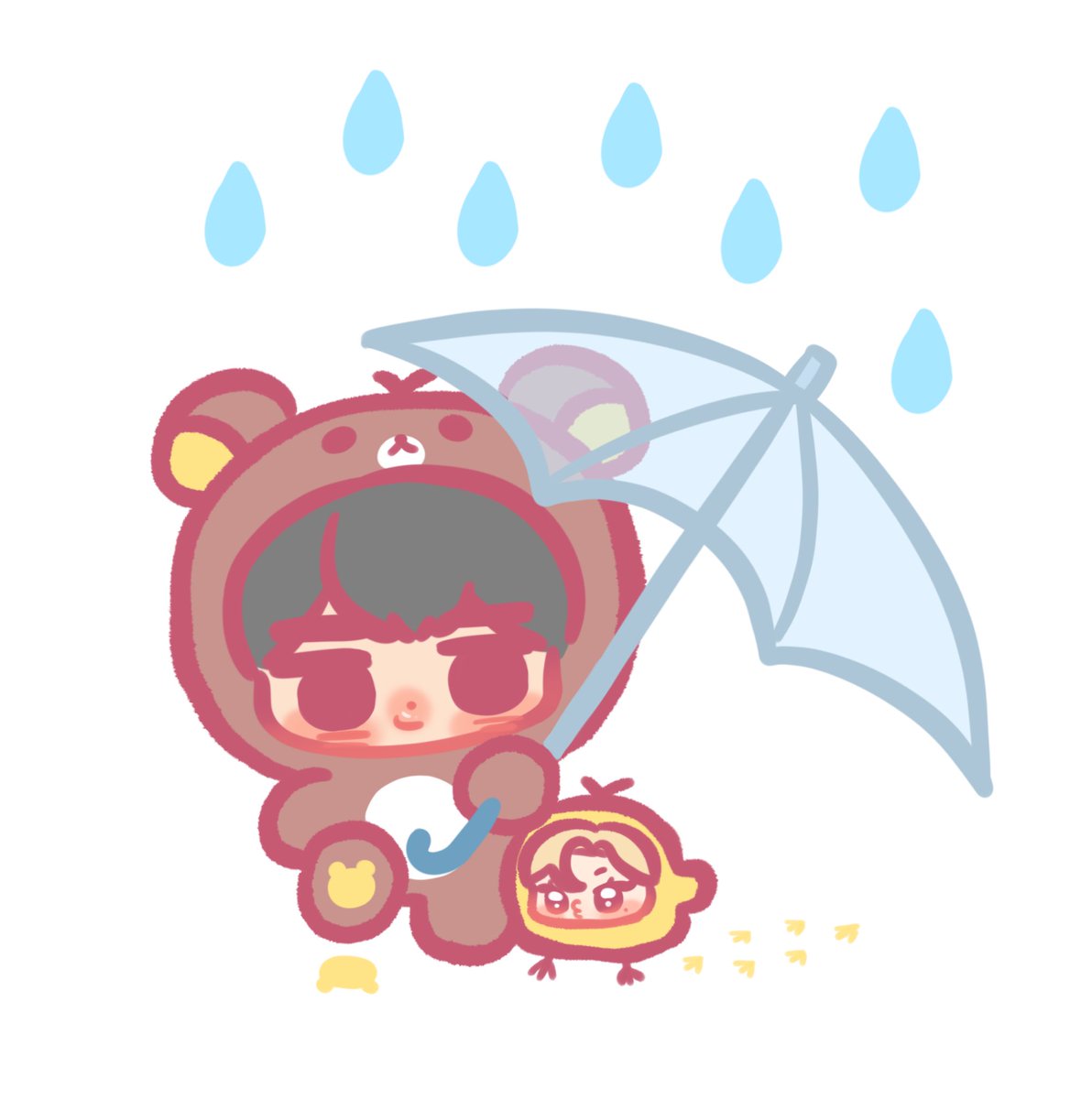 Herzern6's tweet photo. #함놔 🐻🐥 https://t.co/vWlut77vLk