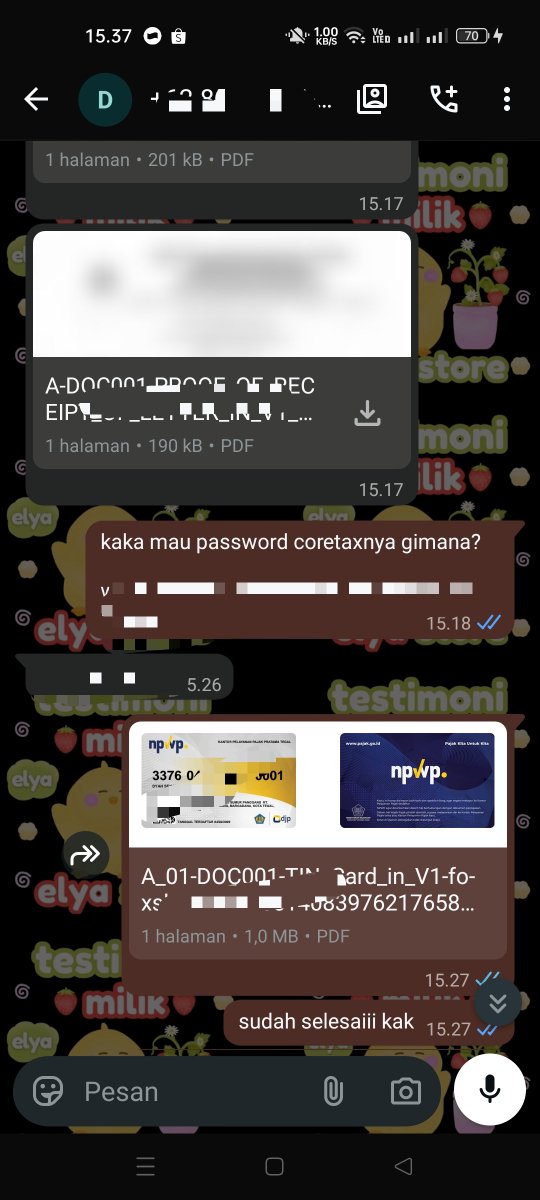 cekturnt's tweet photo. DONE JOKI NPWP FAST TRACK ✅🫰🏻
35K Include akun coretax

kendala NIK terdaftar? tenang bisa kami atasi.
Wa BIO 💌
#jokinpwpelya #zonauang https://t.co/mIyKI1vVwL