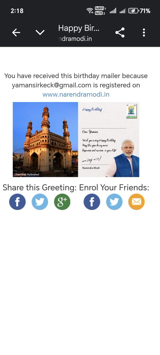 YSirkeck's tweet photo. Thank you @narendramodi ji @PMOIndia your blessings means a lot to me sir. https://t.co/p1u9vGdedq