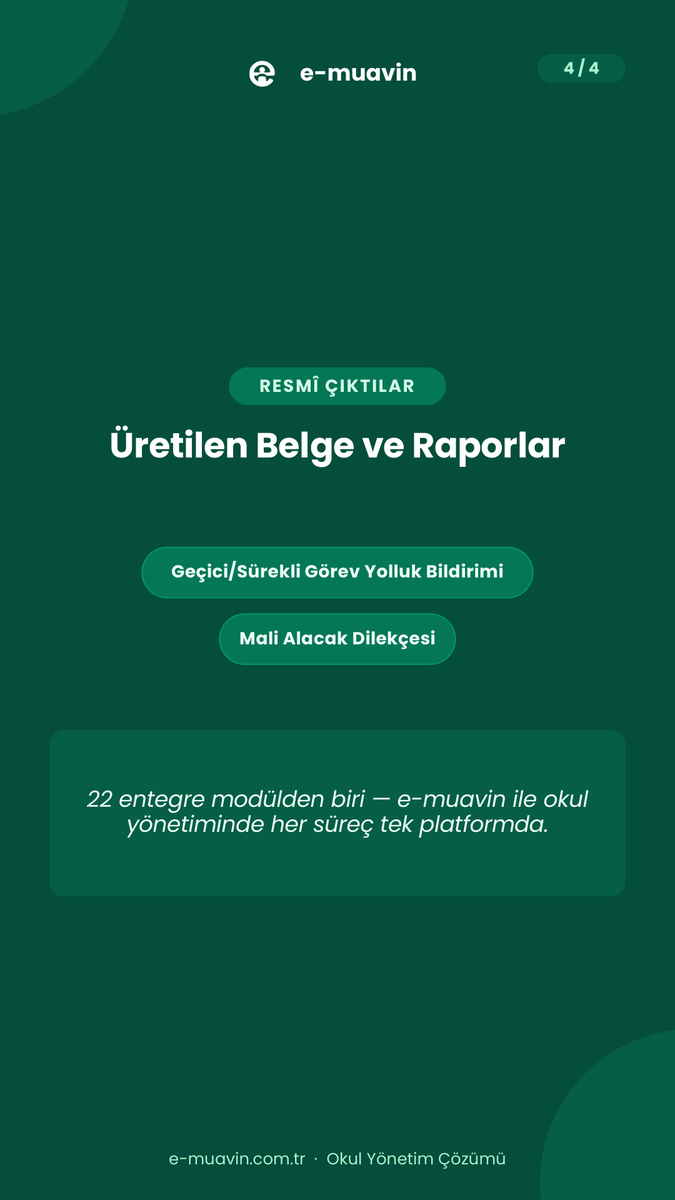 e_muavin's tweet photo. Yolluk işlemleri artık çok daha kolay! 🚀

📌 e-muavin Yolluk İşlemleri Modülü ile işlemlerinizi dakikalar içinde tamamlayın.

🎁 Kupon Kodu: HOSGELDIN100
✅ %100 İndirim
💳 Kredi kartı gerekmiyor.
Hemen başlayın: https://t.co/16l24LzIhY https://t.co/7bd3hccH6b