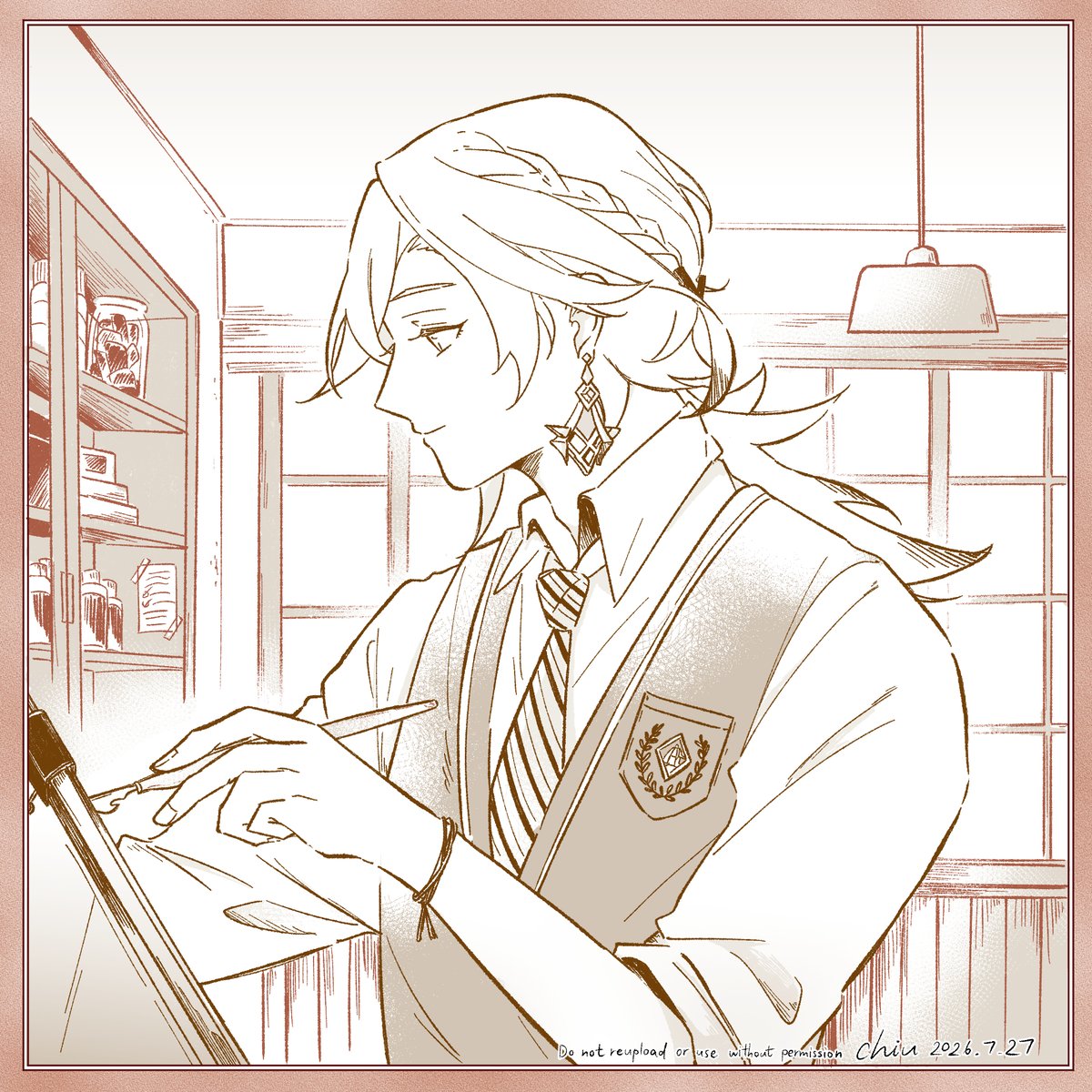 chiu1019's tweet photo. 学パロ✍🏻スメール男子 https://t.co/xgwoHur8e6