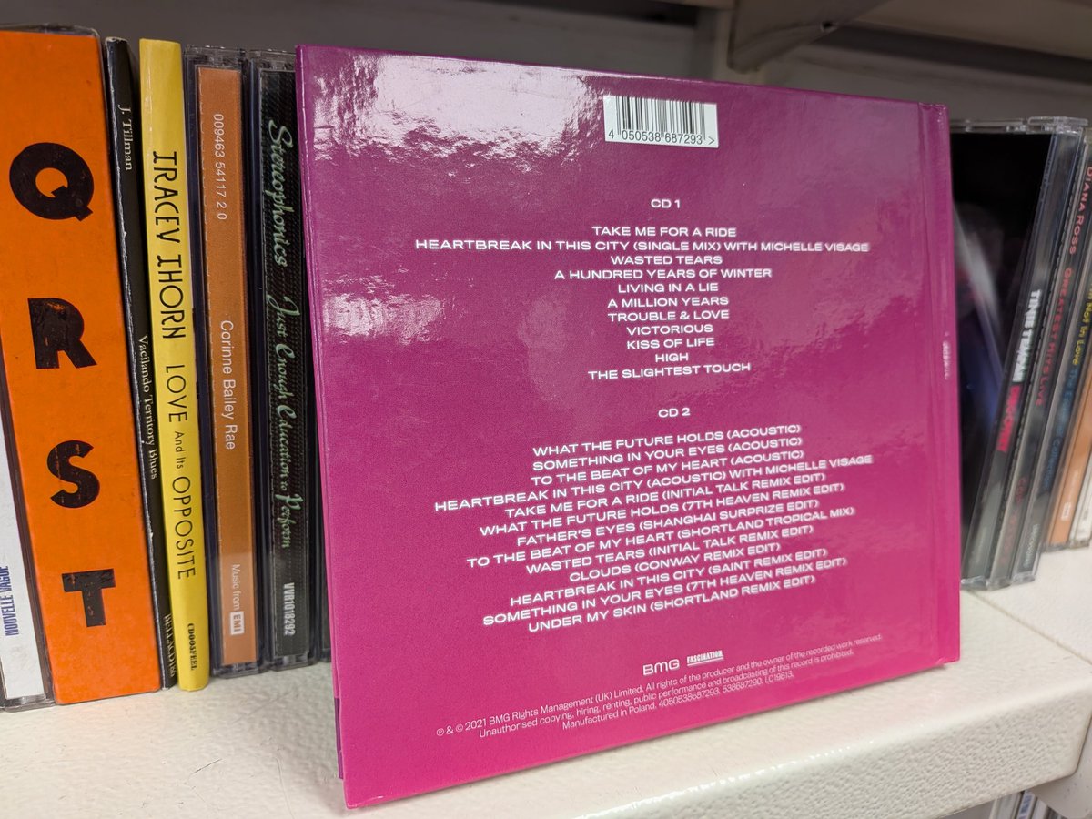 dearianfawn's tweet photo. #Steps #WhatTheFutureHolds Pt2 #charity shop sighting for £1.99 with bonus CD worth it for the #TakeMeForARide #InitialTalk remix 🩷 https://t.co/Hmc3X2CjYS