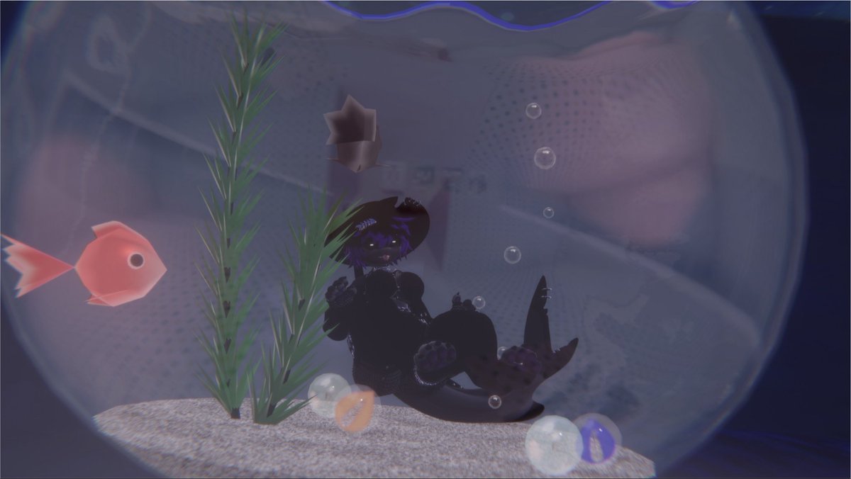 Jinxy_Shorky's tweet photo. Fih in a bowl! :3

#VRChat #Shork #Sabrean https://t.co/G5vC9AeOHn