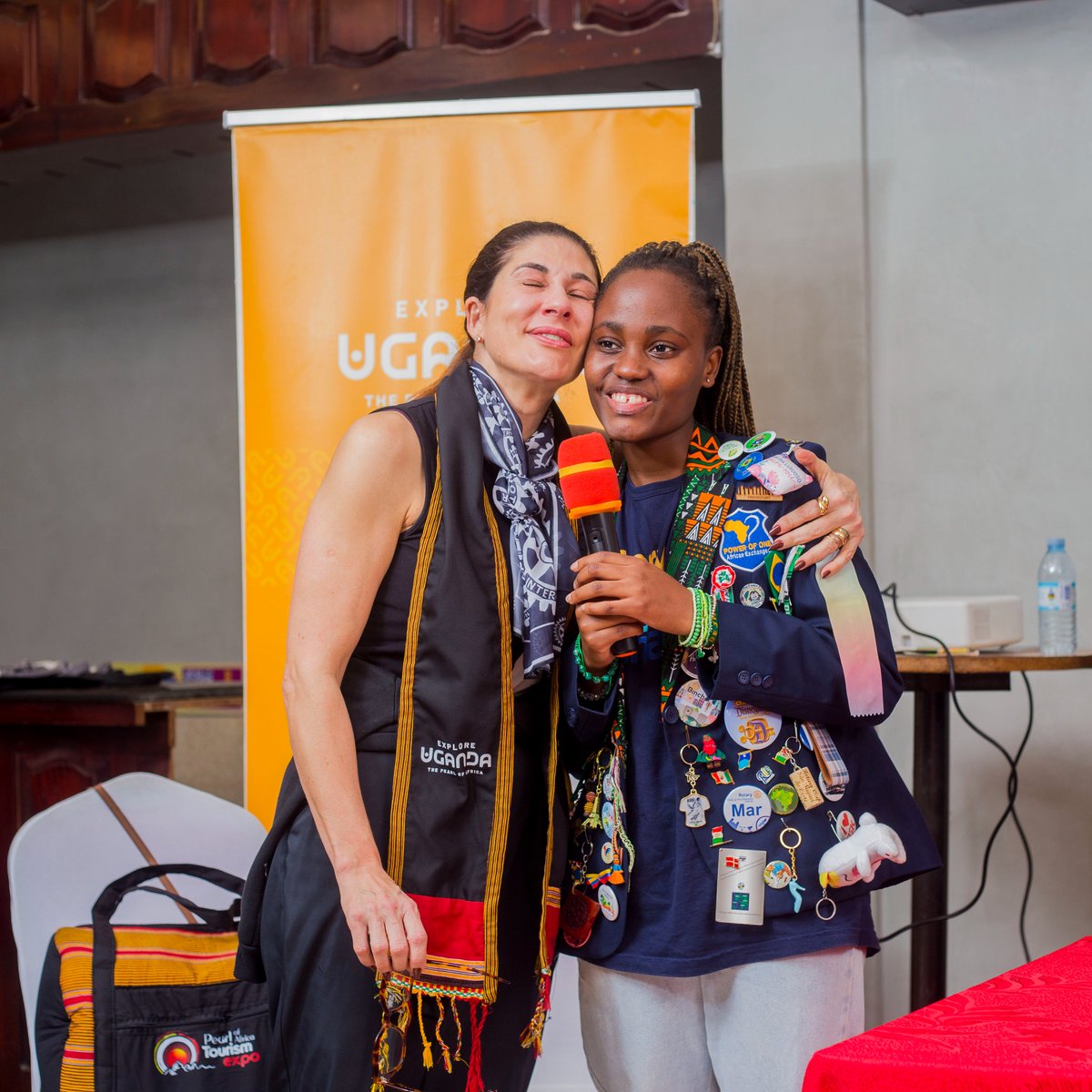 rotaryd9213's tweet photo. And then something beautiful happened... 

We were honoured to welcome Ms Irene from Rotary E-Club Distrito 4740 Inspiração and her friend, who travelled all the way from Brazil to Uganda to visit  Ineze the student they hosted during her one-year Rotary Youth Exchange.

When people cross oceans for a child who was once a stranger, you realise Rotary Youth Exchange is more than a programme. It's family.