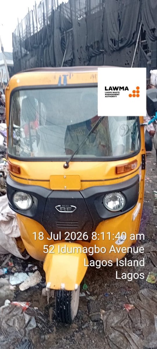 Lawma_gov's tweet photo. Waste Surveillance and Enforcement Update

As part of its sustained enforcement drive,  LAWMA has arrested several environmental offenders for various infractions in different parts of the state. 

The arrests, made through the combined efforts of LAWMA’s Waste Investigation, Surveillance and Enforcement (WISE) team, and other enforcement arms of Lagos State, led to the apprehension of Wasiu Sulaimon, Segun Abayomi, Pelumi Noah, Soliu Hamed, Abdu Muhammed, Kabir Muhammed, Monday Ogbu, Farouk Adamu, Muutar Yakubu and Lekan Abejo for illegal dumping of refuse while Destiny Bassey, Oluwakemi Sobowale, Stanley Otu  and Ridwan Adisa were arrested for street trading and obstruction.

All the suspects and others arrested for miscreancy, including Josiah Umar, Jubril Salisu, Benjamin Dare, Isik Jalfa, and Mathew Alabi have been taken to the Lagos State Task Force Office, Oshodi, where they will be charged to court in accordance with the environmental laws of Lagos State.

LAWMA remains committed to enforcing environmental regulations and ensuring that individuals who violate sanitation laws are held accountable. Residents are urged to support government sanitation efforts and dispose of waste responsibly, as well as desist from street trading and other activities that obstruct public spaces. 

If you witness indiscriminate waste dumping or any environmental offence, report it through the appropriate LAWMA channels. Together, we can build cleaner, greener, and more sustainable Lagos. 

#KeepLagosClean #EnvironmentalEnforcement #LAWMA #CleanerLagos