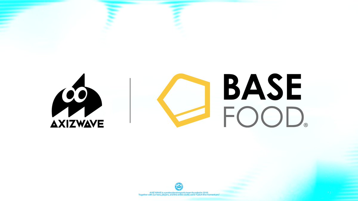 AXIZ_gg's tweet photo. この度、AXIZ WAVEは、
完全栄養の主食ブランド「BASE FOOD（ベースフード）」を展開する
「ベースフード株式会社」とのスポンサー契約を締結したことをお知らせいたします。

AXIZ WAVEは様々な施策を通じて「BASE FOOD」の魅力を広く発信してまいります。
これからの両者の取り組みに、ぜひご期待ください。

🔗https://t.co/W8HWabc57l