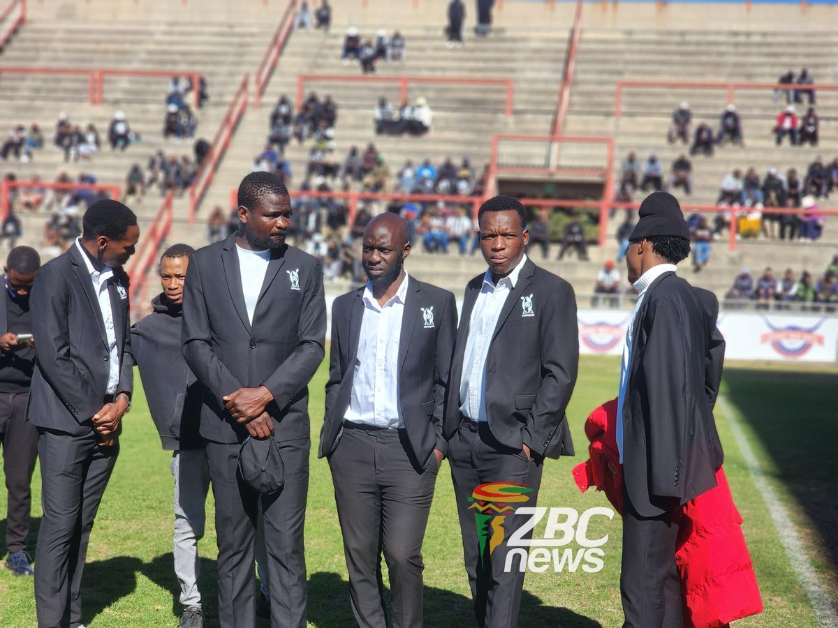ZBCNewsonline's tweet photo. ZIFA PRESIDENT ARRIVES AT BARBOURFIELDS FOR HIGHLANDERS MEMORIAL SERVICE
ZIFA President Nqobile Magwizi has arrived at Barbourfields Stadium to join the football fraternity in paying final respects to the four victims of the tragic road traffic accident.
#HighlandersFC #ZIFA #ZimbabweFootball #Barbourfields #ZBCNews